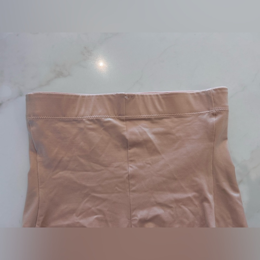 Spanx NEW Suit Your Fancy Shape High-Waist Thong Size Medium Champagne Beige - Picture 5 of 12